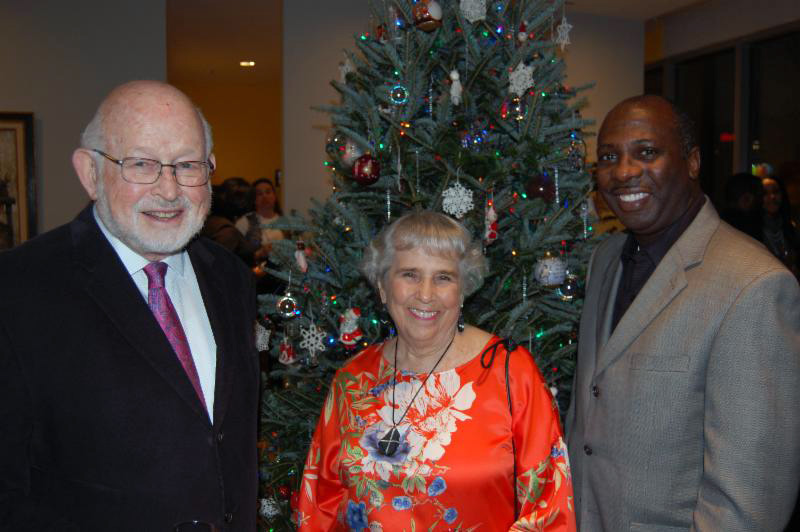 Dallas Black Dance Theatre Founder's Luncheon honorees Don and Norma Stone, and Mark Cooks.