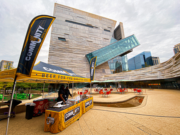 Thursdays on Tap at the Perot Museum is a great date night idea if you