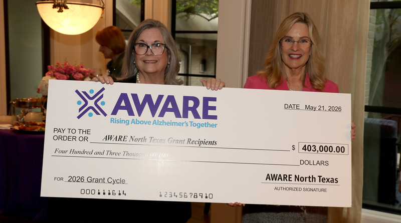 AWARE North Texas Announces 2026 Beneficiaries